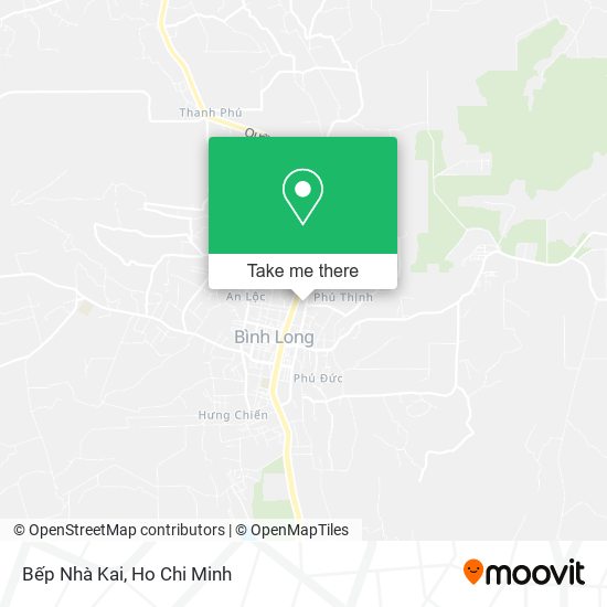 Bếp Nhà Kai map