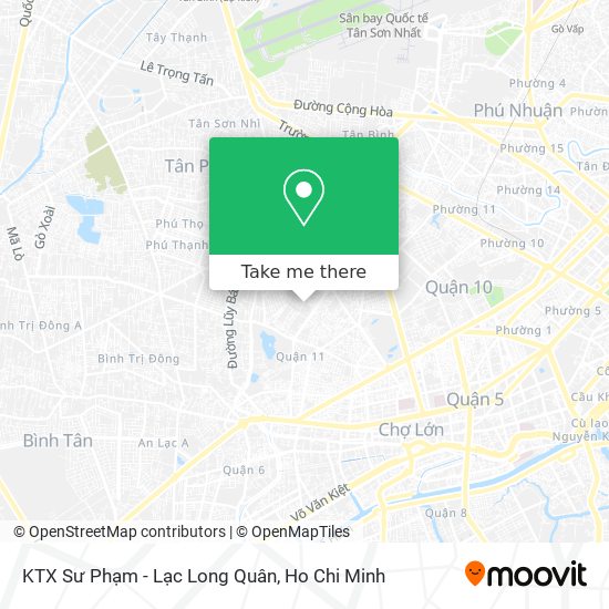 KTX Sư Phạm - Lạc Long Quân map