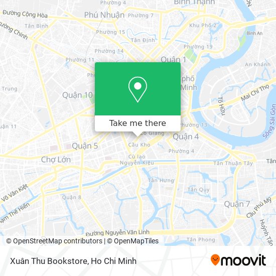Xuân Thu Bookstore map
