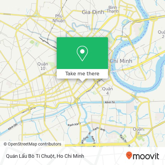 Quán Lẩu Bò Tí Chuột map