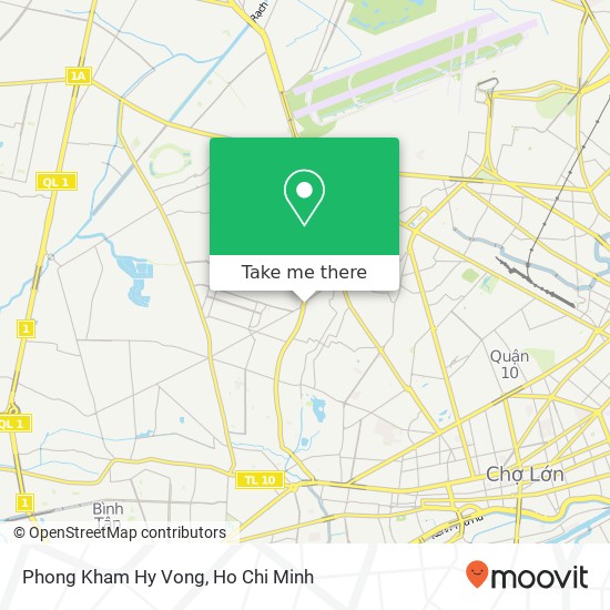 Phong Kham Hy Vong map