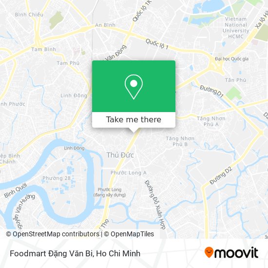 Foodmart Đặng Văn Bi map