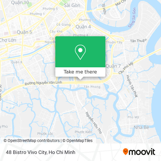 48 Bistro Vivo City map