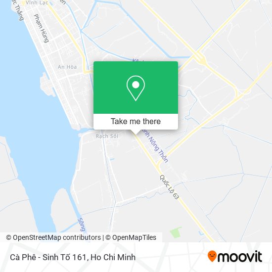 Cà Phê - Sinh Tố 161 map