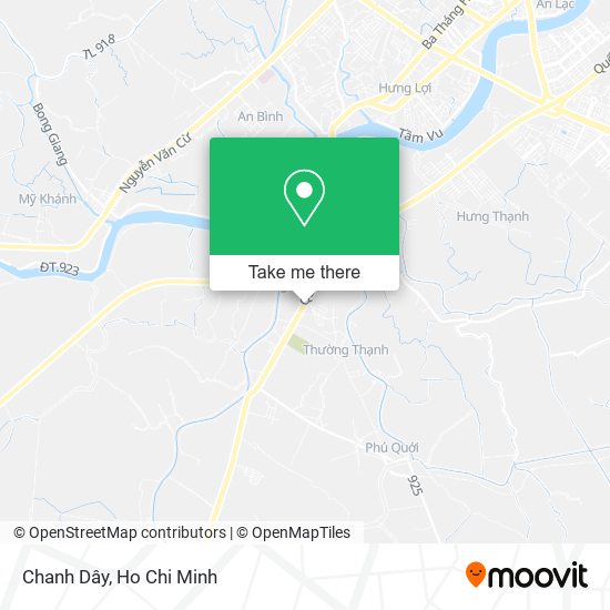 Chanh Dây map