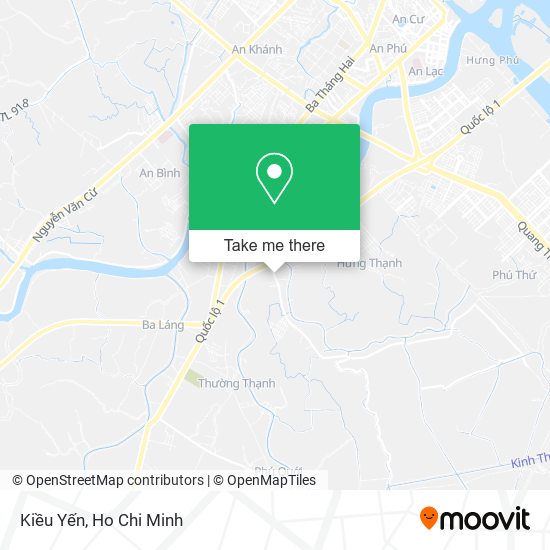 Kiều Yến map
