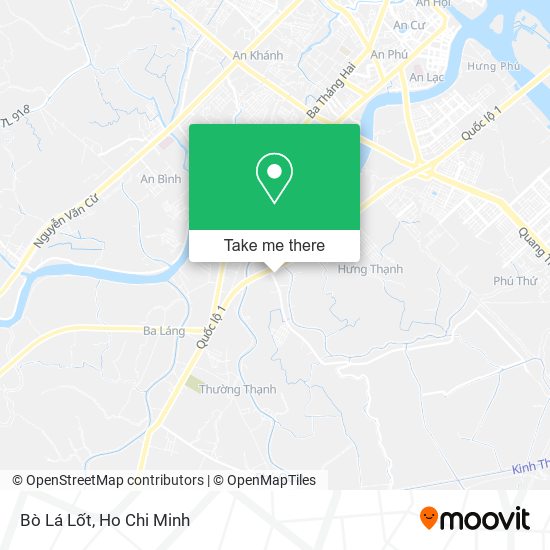 Bò Lá Lốt map