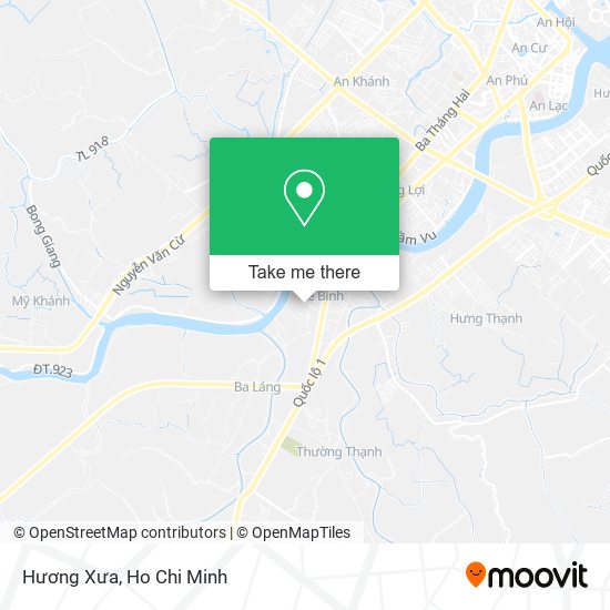 Hương Xưa map