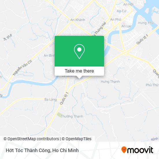 Hớt Tóc Thành Công map