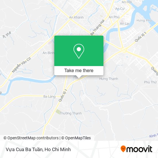 Vựa Cua Ba Tuần map