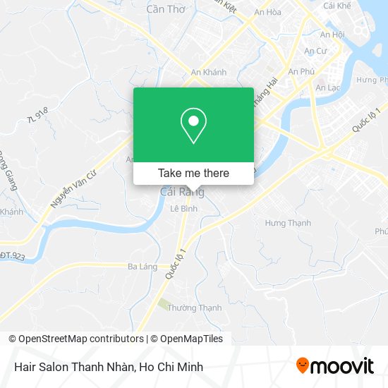 Hair Salon Thanh Nhàn map