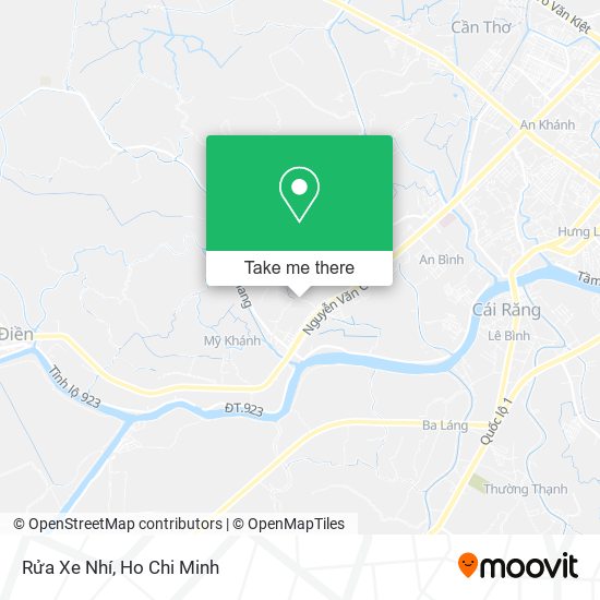 Rửa Xe Nhí map