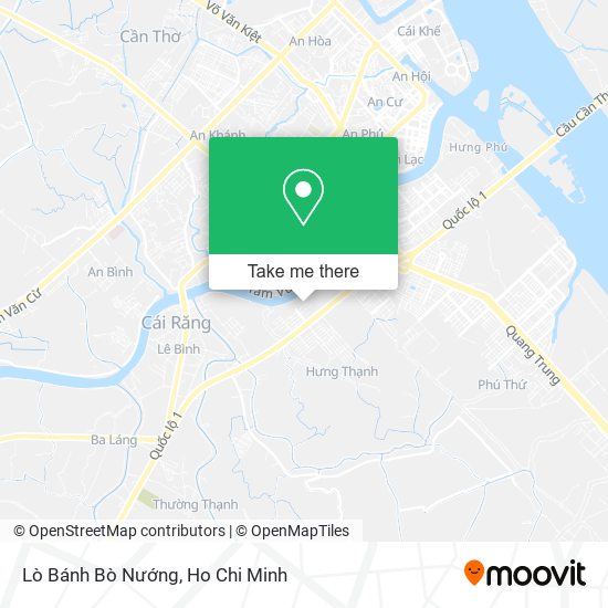 Lò Bánh Bò Nướng map