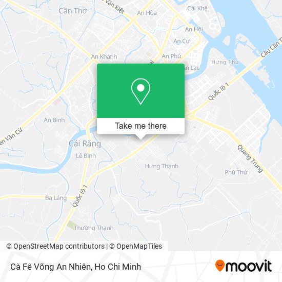 Cà Fê Võng An Nhiên map