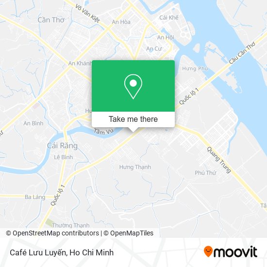 Café Lưu Luyến map