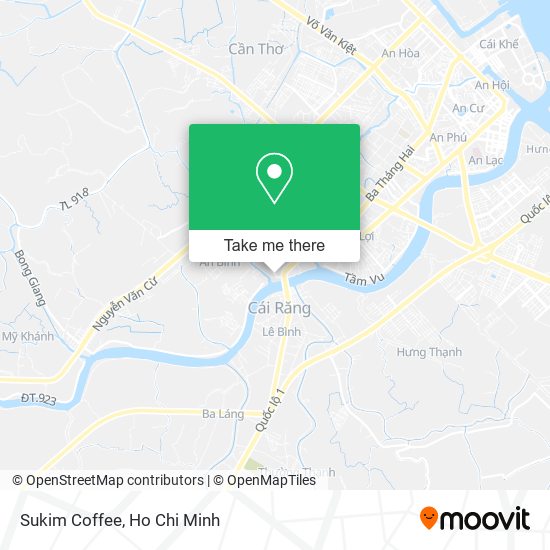 Sukim Coffee map
