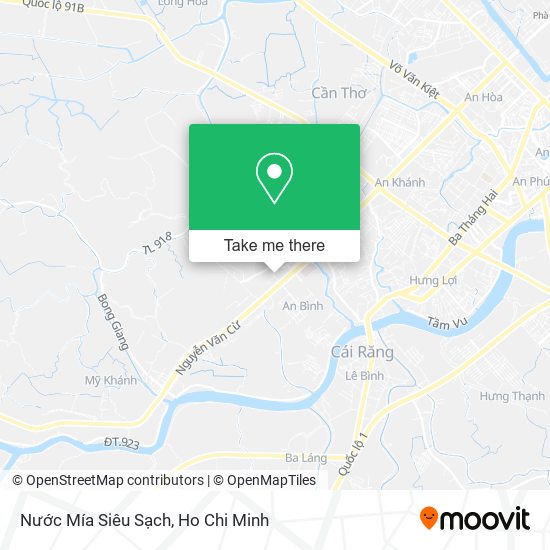 Nước Mía Siêu Sạch map