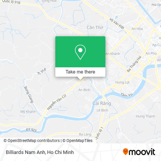 Billiards Nam Anh map