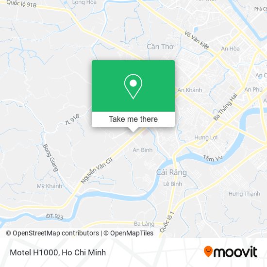 Motel H1000 map