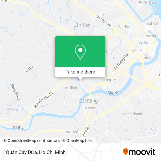 Quán Cây Dừa map