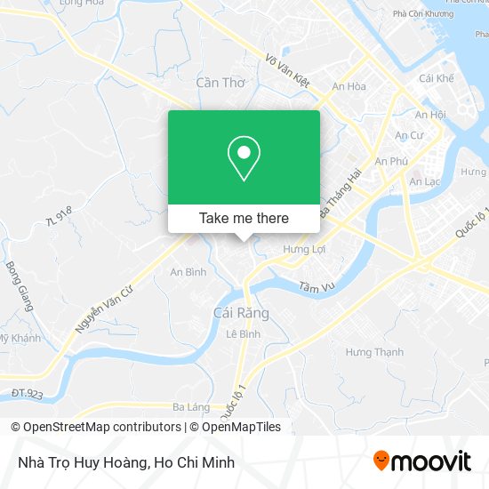 Nhà Trọ Huy Hoàng map