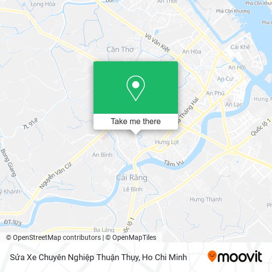 Sửa Xe Chuyên Nghiệp Thuận Thụy map