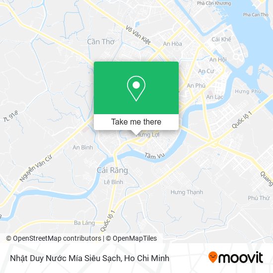 Nhật Duy Nước Mía Siêu Sạch map