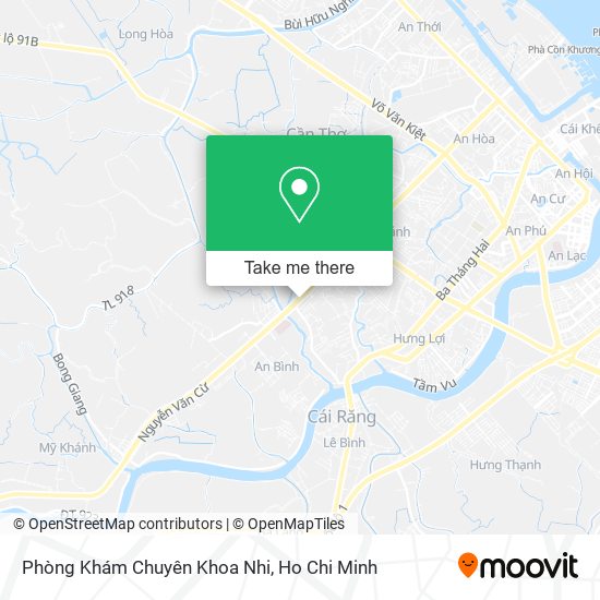 Phòng Khám Chuyên Khoa Nhi map