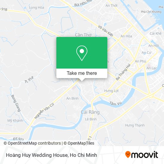 Hoàng Huy Wedding House map