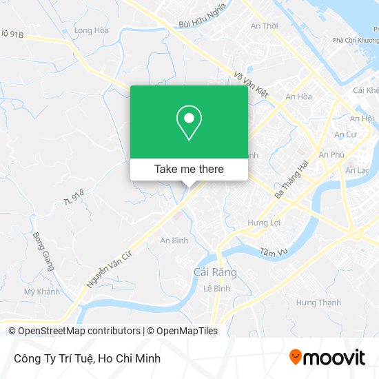 Công Ty Trí Tuệ map