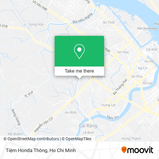 Tiệm Honda Thông map