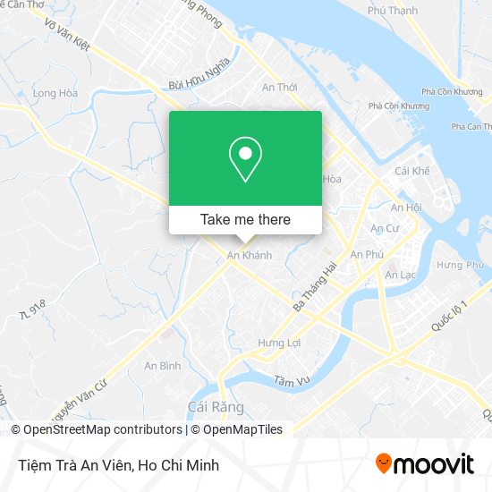 Tiệm Trà An Viên map