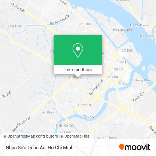 Nhận Sửa Quần Áo map