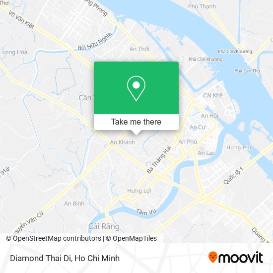 Diamond Thai Di map