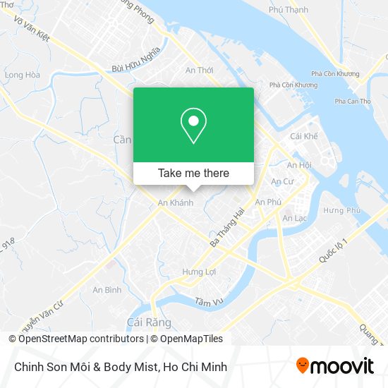Chinh Son Môi & Body Mist map