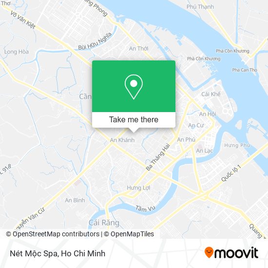 Nét Mộc Spa map