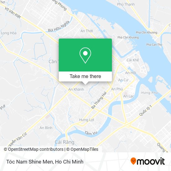 Tóc Nam Shine Men map