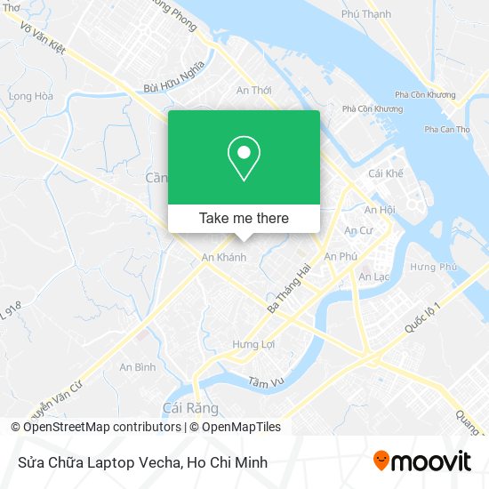 Sửa Chữa Laptop Vecha map