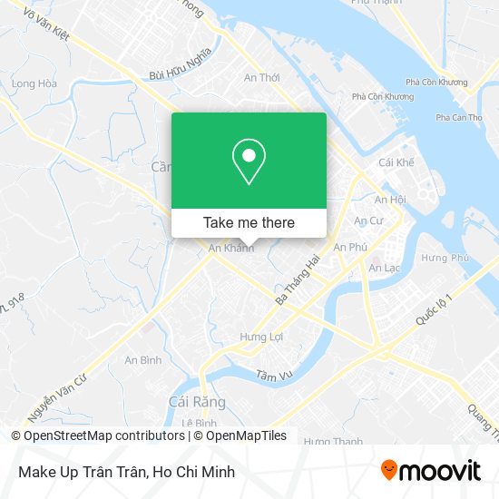 Make Up Trân Trân map