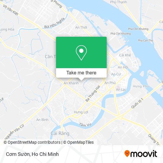 Cơm Sườn map