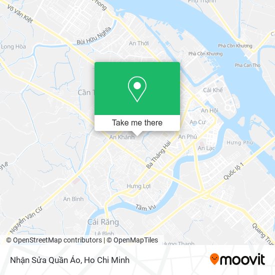 Nhận Sửa Quần Áo map