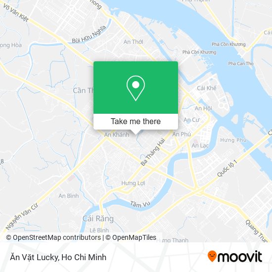 Ăn Vặt Lucky map