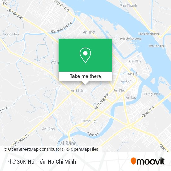Phở 30K Hủ Tiếu map