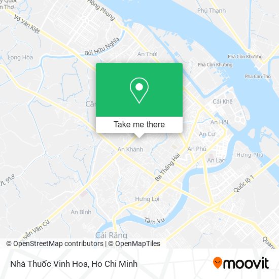 Nhà Thuốc Vinh Hoa map