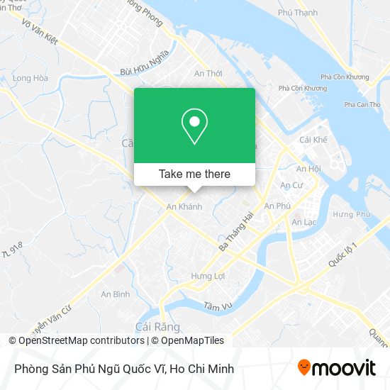 Phòng Sản Phủ Ngũ Quốc Vĩ map