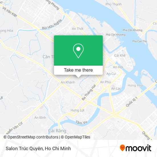 Salon Trúc Quyên map