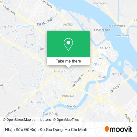 Nhận Sửa Đồ Điện Đồ Gia Dụng map