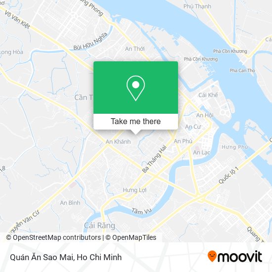 Quán Ăn Sao Mai map
