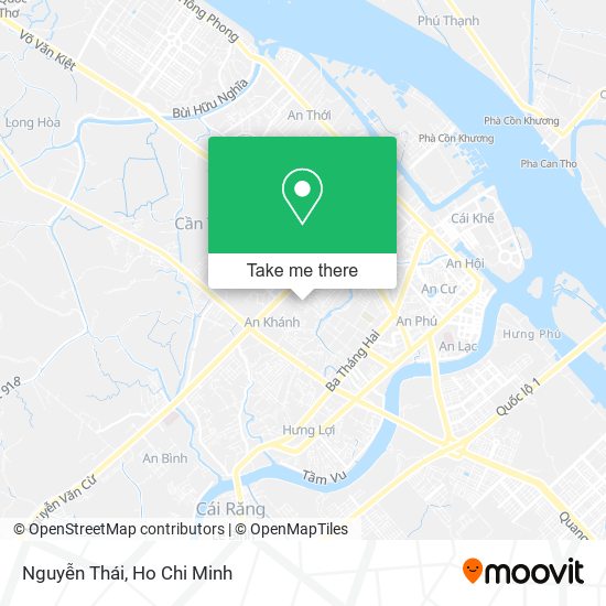 Nguyễn Thái map