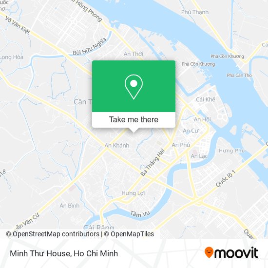Minh Thư House map